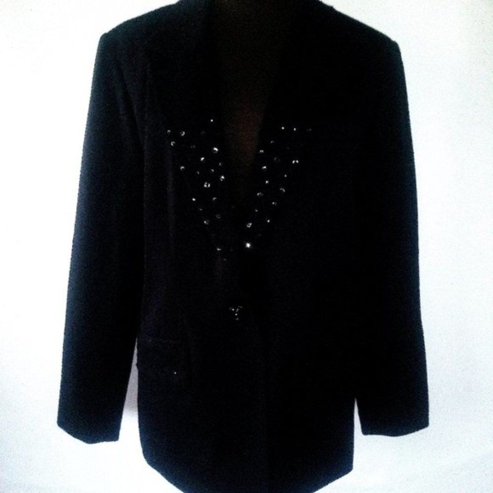 QUACKER FACTORY sequin embellished blazer